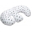 Image of Cuddles Collection twin nursing pillow - Silver Stars