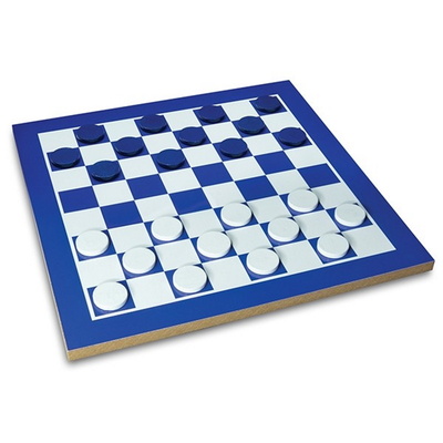 Traditional Wooden Draughts Checkers Game Set