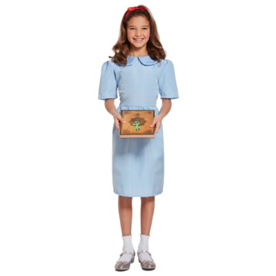 Girls Matilda World Book Day Fancy Dress Costume Ages 4-12 - Medium / 7-9 Years