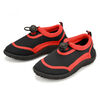 Mens Womans Child Adult Pool Beach Water Aqua Shoes Trainers - Red & Black (Child) - Junior Size UK 1/EU 33