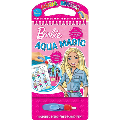 Barbie Aqua Magic Colouring Set with Magic Reveal Pen