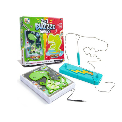 2 In 1 Dinosaur Operation/Beat the Buzz Wire Steady Hand Games