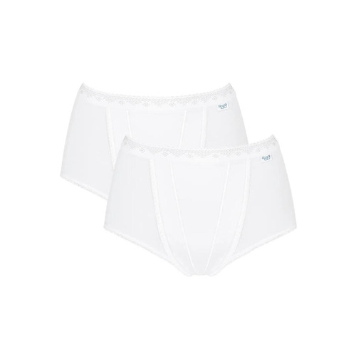 Sloggi Light Control Maxi Brief 2 Pack - White