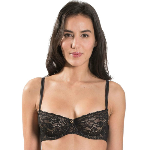 Aubade Rosessence Half Cup Bra - Noir