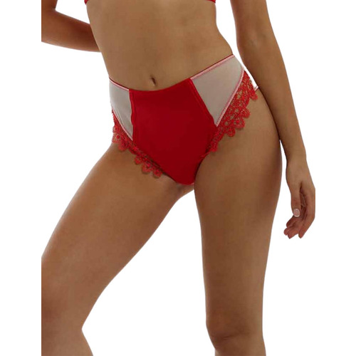 Playful Promises Anaise High Waist Brief - Red
