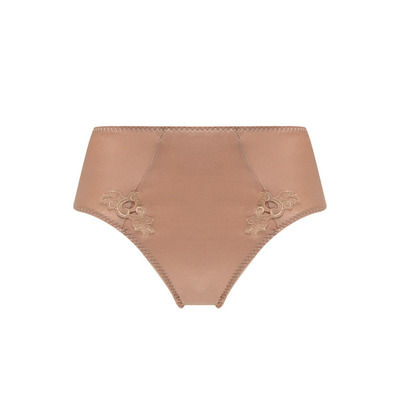 Chantelle Hedona High Waist Brief - Nude Nutmeg