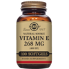 Image of Solgar Natural Source Vitamin E 268mg (400iu) 100 Softgels