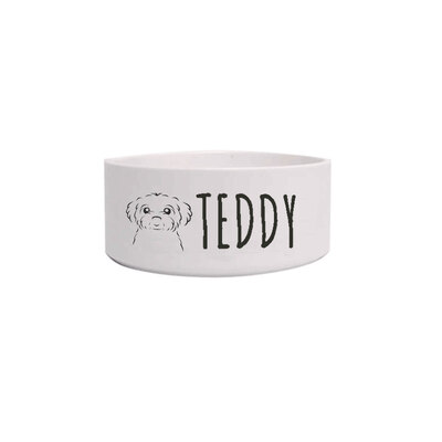 Ceramic Pet bowl for cats and small dogs