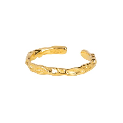 Petra Gold Stacking Ring (adjustable)