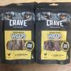 2x Crave Natural Grain Free Chicken Protein Wraps Adult Dog Treats (2x50g)