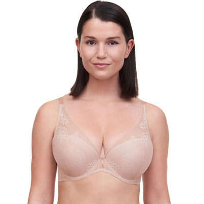Passionata by Chantelle Maddie Plunge T Shirt Bra - Dusky Pink - 34B
