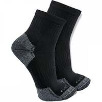 Image of Carhartt SQ6103 Cotton Blend Quarter Sock Sock 3 Pack