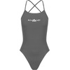 Amanzi Girls Shadow Tie Back One Piece at Allens Swimwear