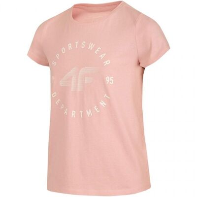 4F Junior Everyday T-shirt - Light Pink
