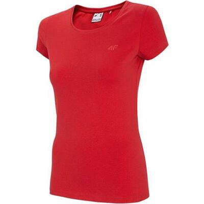 4F Womens Regular T-Shirt - Red
