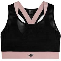 Image of 4F Womens Sports Bra - Black/Pink