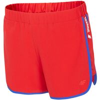 Image of 4F Womens Training Shorts - Red
