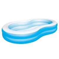 Image of Bestway Inflatable Pool 262X157X46Cm - Blue