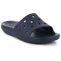 Image of Crocs Mens Classic Slide - Navy Blue