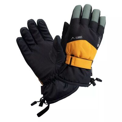 Elbrus Akemi Junior Gloves - Black/Yellow/Gray
