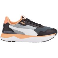 Image of Puma Junior R78 Voyage Shoes - Gray/Black/Orange