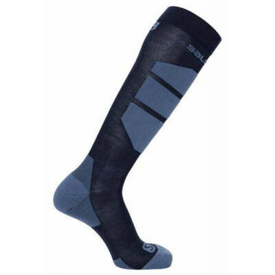 Salomon Unisex Ski Snowboard Socks - Navy