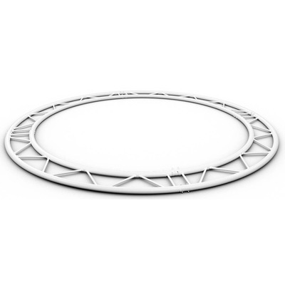 Contestage Ladder Truss Horizontal Circle - 2M White
