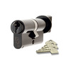 Eurospec MP10 Euro Profile British Standard 10 Pin Cylinders And Turn, (Various Sizes) Black - CYH713 - 70mm - KEYED TO DIFFER