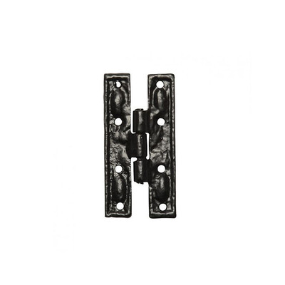 Kirkpatrick Black Antique Malleable Iron Cabinet Hinge (3.25 Inch) - AB1508 (sold in pairs)  BLACK ANTIQUE - 3.25"
