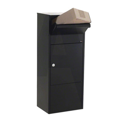 DAD Decayeux Parcel Drop Box Post Box (960mm x 390mm x 280mm), Black - L22433 BLACK