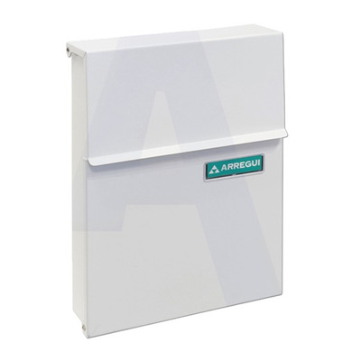 Arregui Line Mailbox (305mm x 230mm x 65mm), White - L27363 WHITE