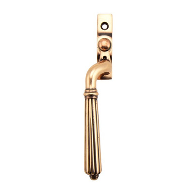 From The Anvil Left Or Right Handed Hinton Locking Espagnolette Window Fastener, Polished Bronze - 45357 POLISHED BRONZE - RIGHT HAND