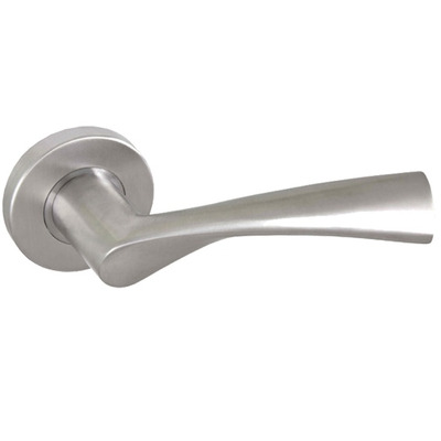 Consort Vecta, Satin Stainless Steel Door Handles - CH900.01.SSS (sold in pairs) SATIN STAINLESS STEEL