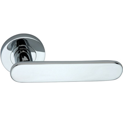 Spira Brass Skyla Lever On Rose, Polished Chrome - SB1105PC (sold in pairs) POLISHED CHROME