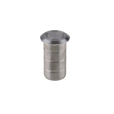 Frelan Hardware Dust Socket For Flush Bolts (For Concrete), Satin Stainless Steel - JSS5642 SATIN STAINLESS STEEL