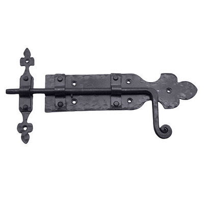 Spira Brass Gothic Cabinet Lock (165mm x 300mm), Black Antique - FC204 BLACK ANTIQUE