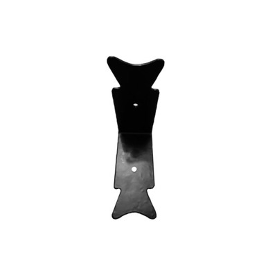 Spira Brass Bat Corner Furniture Protector (140mm x 25mm), Black - 8109 BLACK