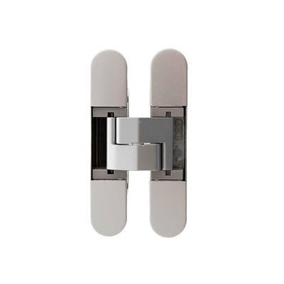 Atlantic UK AGB Eclipse Fire Rated Adjustable Concealed Hinge, Satin Chrome - AGBH32SC SATIN CHROME