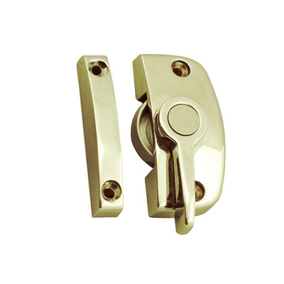 ASEC Reversible Handing Non-Locking Window Pivot (8.5mm, 11.55mm Keep Or Without Keep), Gold - AS11667 GOLD - WITHOUT KEEP