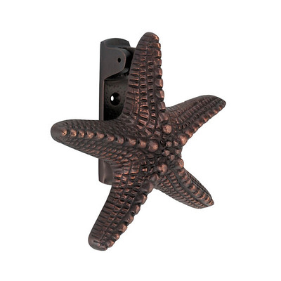Spira Brass Starfish Door Knocker (155mm x 155mm), Aged Bronze - SB4112ABZ AGED BRONZE