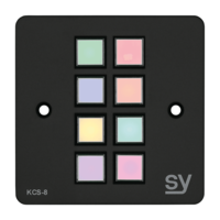 Image of SY Electronics SY-KCS8-B-UK Keypad Controller - Black