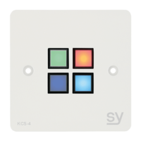 Image of SY Electronics SY-KCS4-W-UK Keypad Controller - White
