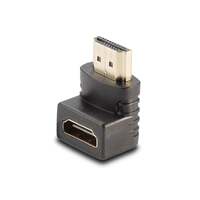 Image of Lindy HDMI Female to HDMI Male 90 Degree Right Angle Adapter - Down