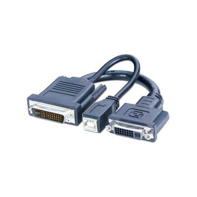 Lindy DVI & USB to P&D (M1-DA, EVC) Adapter Cable, 0.2m
