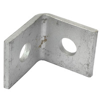 Unistrut 90 Degree Angle Bracket - 2 Hole 1/1