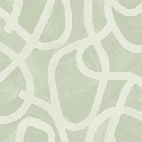 Image of Linear Swirl Wallpaper Sage Holden 13461