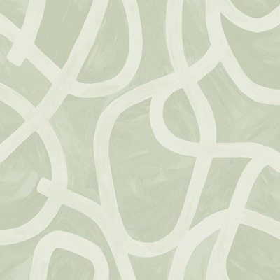 Linear Swirl Wallpaper Sage Green World of Wallpaper 50465
