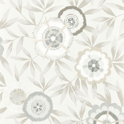 Harlequin Komovi Wallpaper Dove Grey and Linen HSAW112162