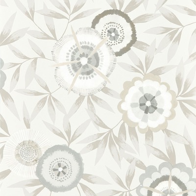 Harlequin Komovi Wallpaper Dove Grey and Linen HSAW112162
