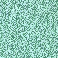 Harlequin Atoll Coral Wallpaper Sea Glass and Emerald Green HTEW112769